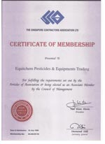 Member of Singapore Contractors Association